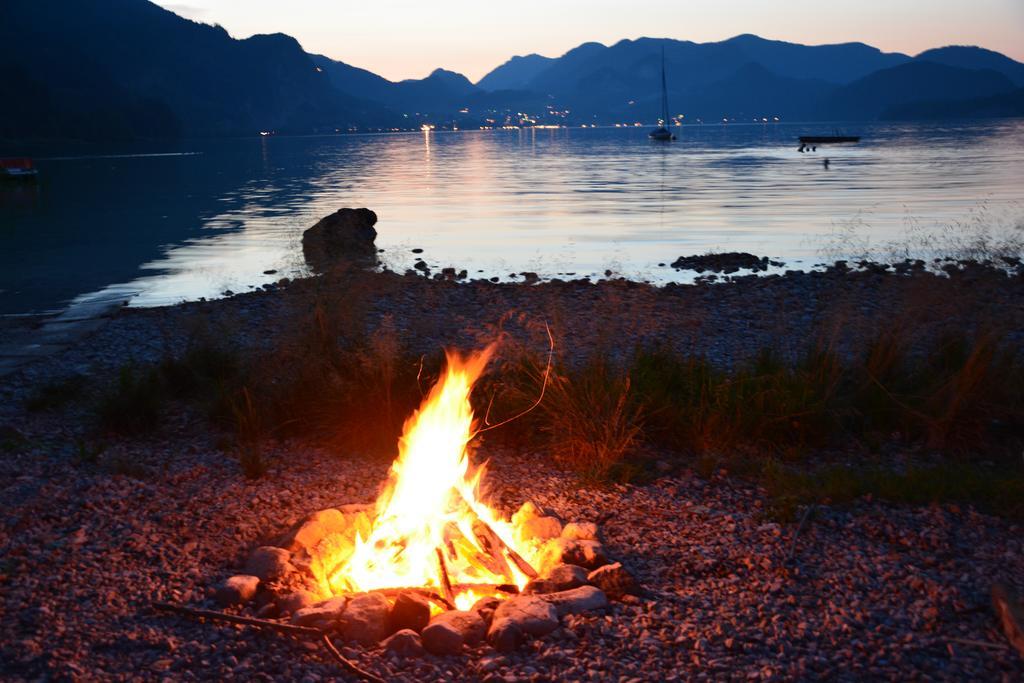 Appart Weisse Urlauben Am Wolfgangsee Sankt Gilgen Kültér fotó